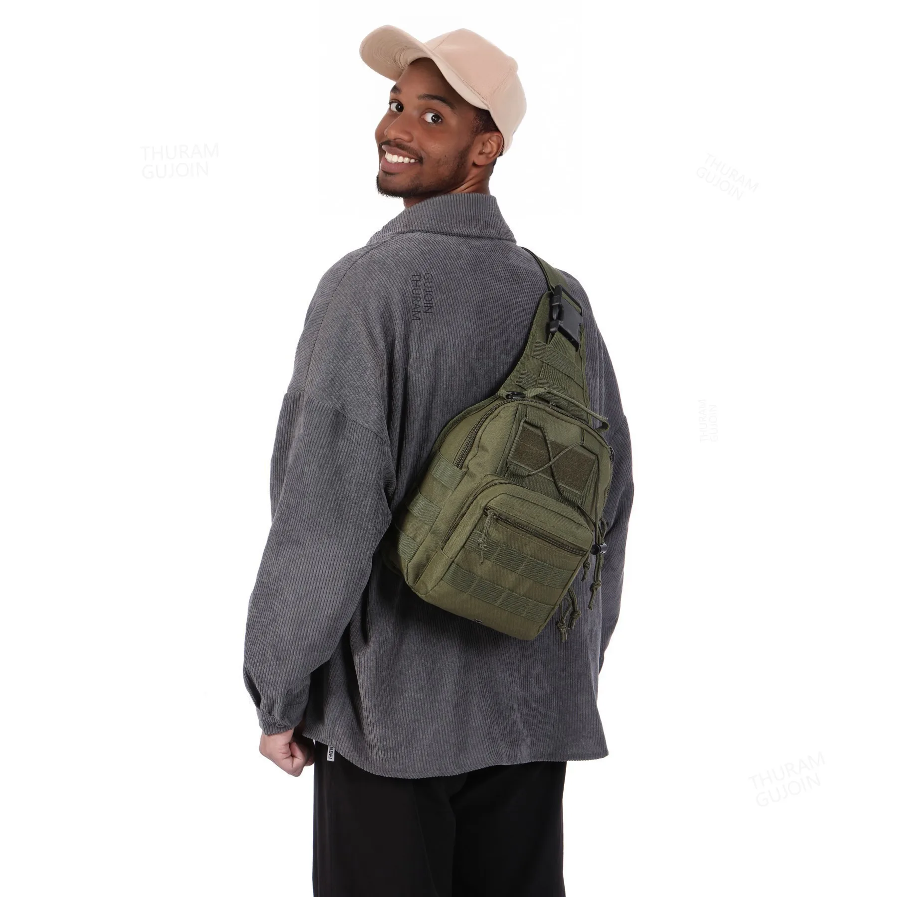 THURAM Outdoor Tactical Bag Backpack Sport Bag Pack Sling Shoulder Backpack for Every Day Carry view 6