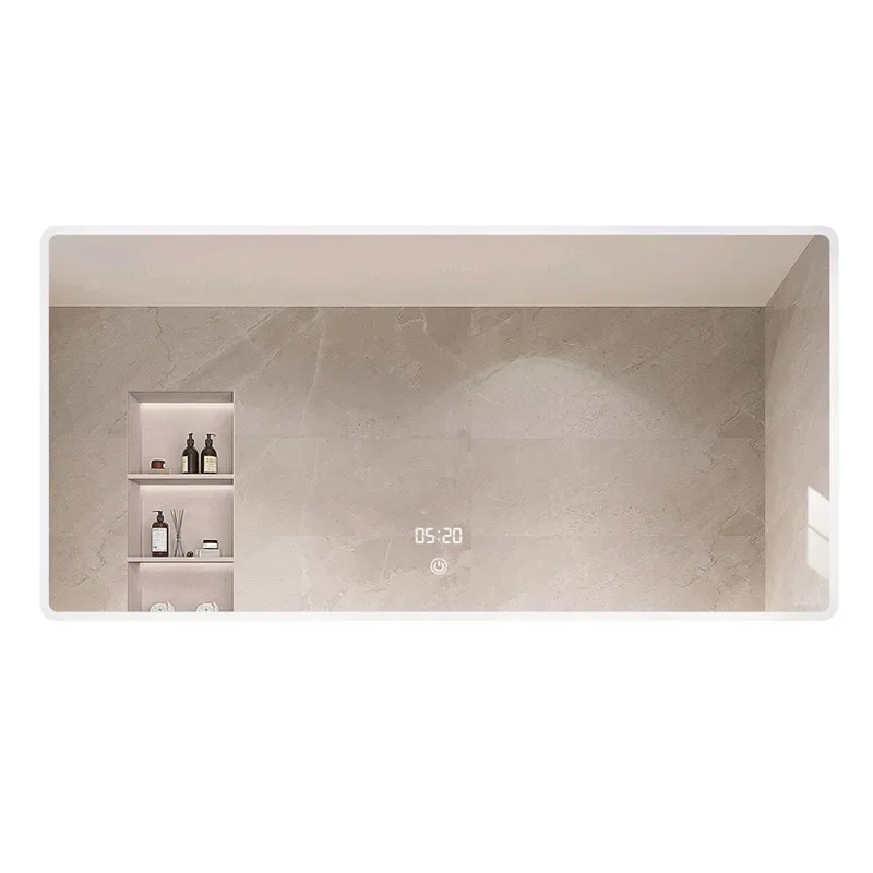 

Bathroom smart mirror, light strip, front light-transmitting anti-fog large mirror, wall-mounted bathroom