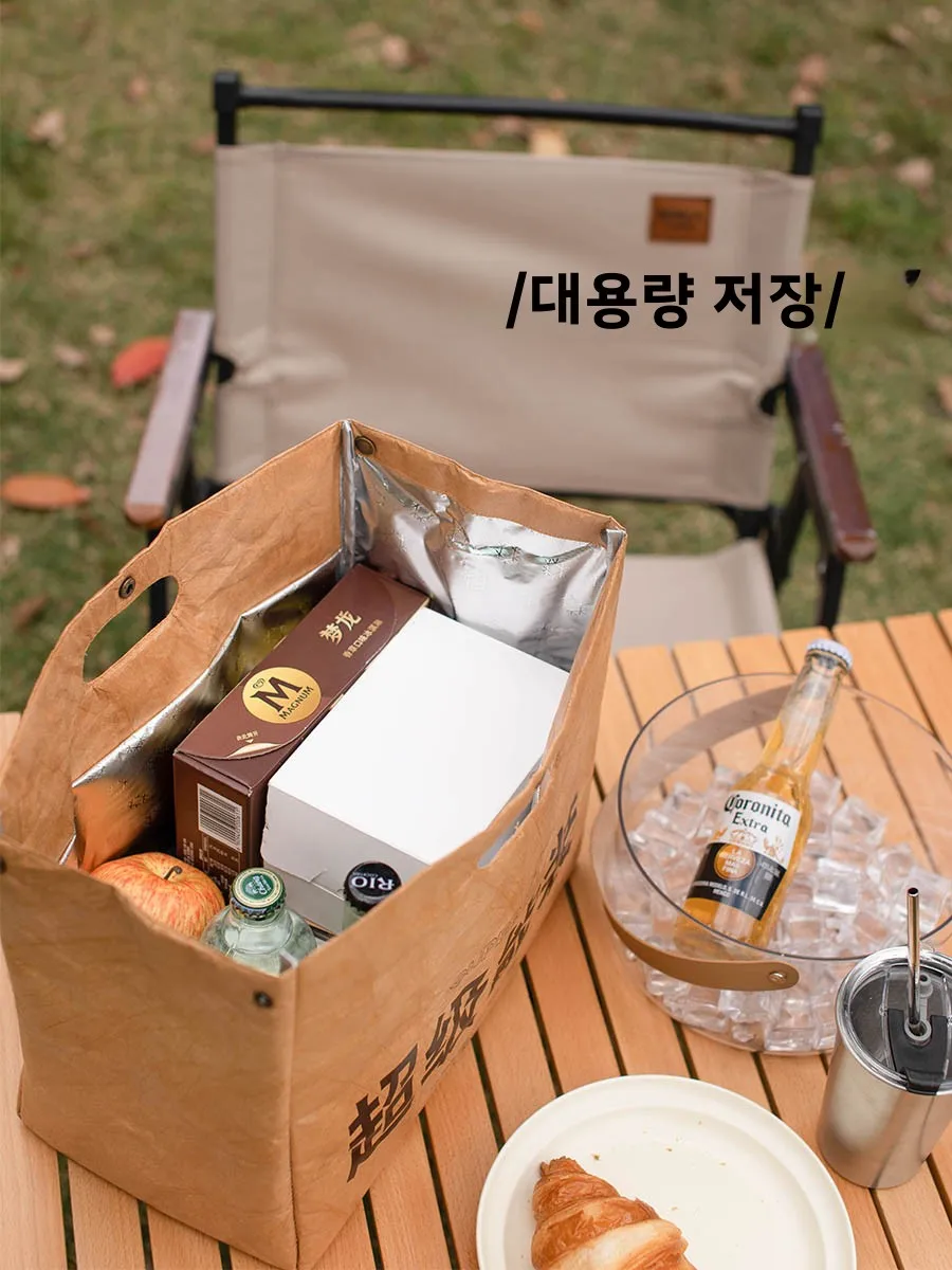 휴대용 도시락 가방 듀폰 종이 가방 보온 도시락 가방 듀폰 종이 도시락 가방 도시락 패키지 휴대용 식품 용기 가방