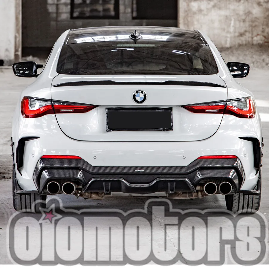 

Oiomotors SQ Style сухое углеродное волокно, задний диффузор для BMW G22 G23 4 серии 430i M440i