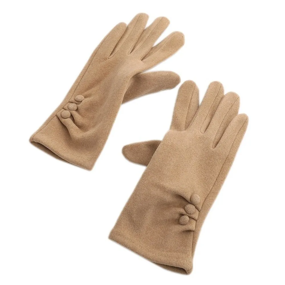 قفازات شتوية دافئة جديدة كاملة الأصابع قفازات شاشة لمس مقاومة للبرد مقاومة للرياح قفازات تزلج أنيقة هدية #2