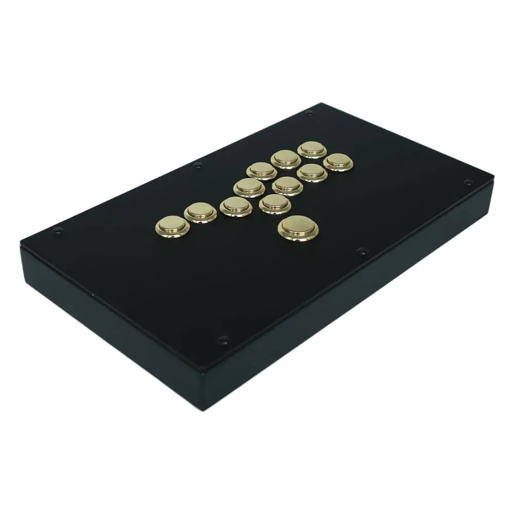 FightBox F1-Metallic All Button Leverless Arcade Game Controller for PC/PS/XBOX/SWITCH