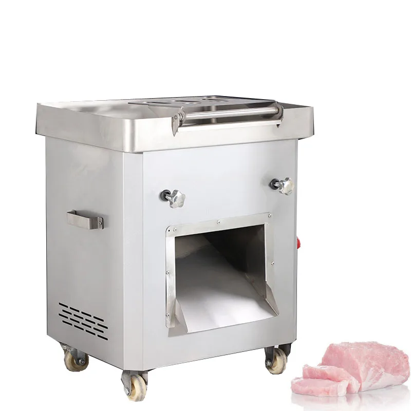 2200W High Power Automatic Meat Cutting Machine High Efficiency Meat Slicer Engineering Grade For Restaurant Canteen Supermarket