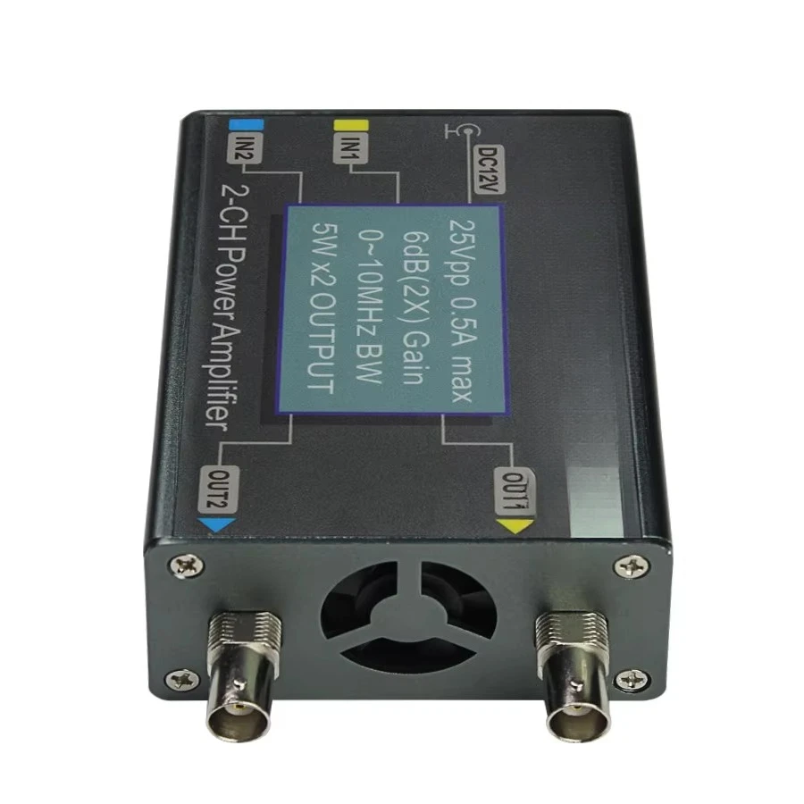 JUNCTEK DPA-2698 Dual Channel DDS Function Signal Generator Power Amplifier DC Power Amplifier 10MHz Project