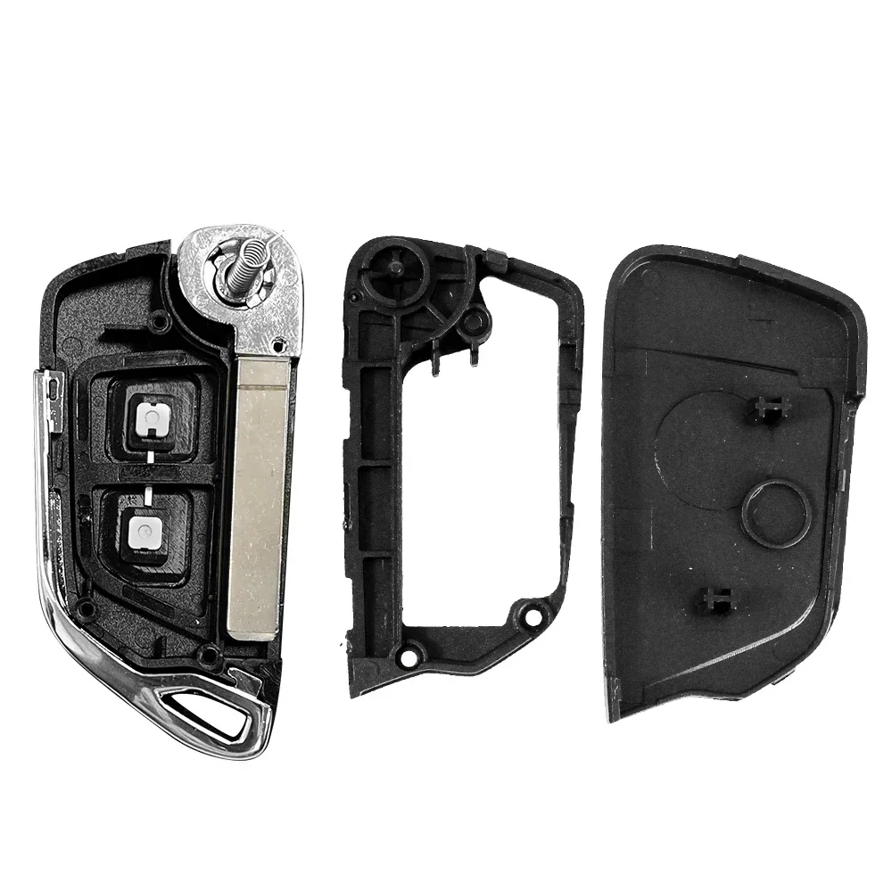 Keyyou Voor Peugeot 306 407 Partner Voor Citroen C2 C4 C5 C6 C8 Berlingo Picasso Ce0523 Ce0536 Filp Afstandsbediening Auto Sleutel Shell Case