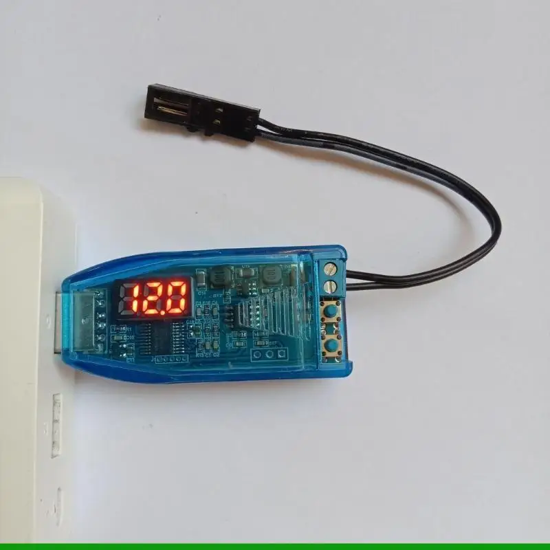 U55C D كابل إمداد طاقة البطارية الدمية مع الفولتميتر يستبدل بطاريات 1-8 قطعة