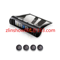 Solar Car External Tire Pressure Monitoring System Digital Tire Gauge TPMS