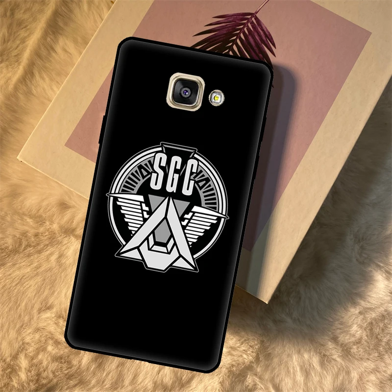 Stargate-아틀란티스 SGA 케이스, 삼성 갤럭시 J4 J6 2018 A6 A8 플러스 J8 A7 A9 J1 A3 A5 2016 J3 J5 J7 2017 커버
