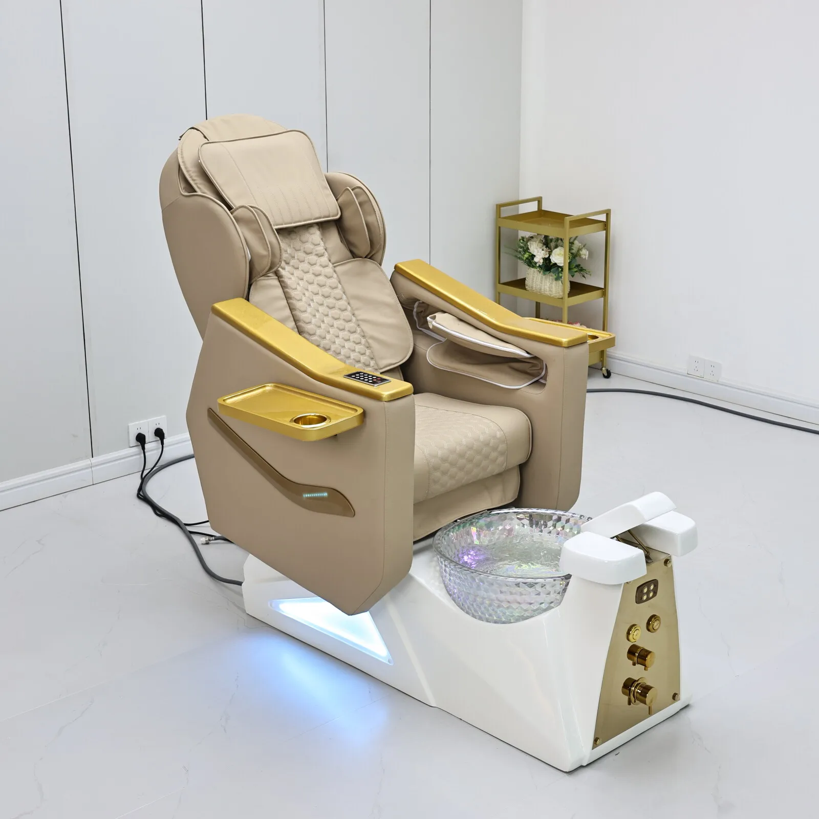 Pedicure Chair Massage Sofa Foot Spa Chairs for Nail Beauty Salon Furniture Designated Factory by Well-known Brand Merchants