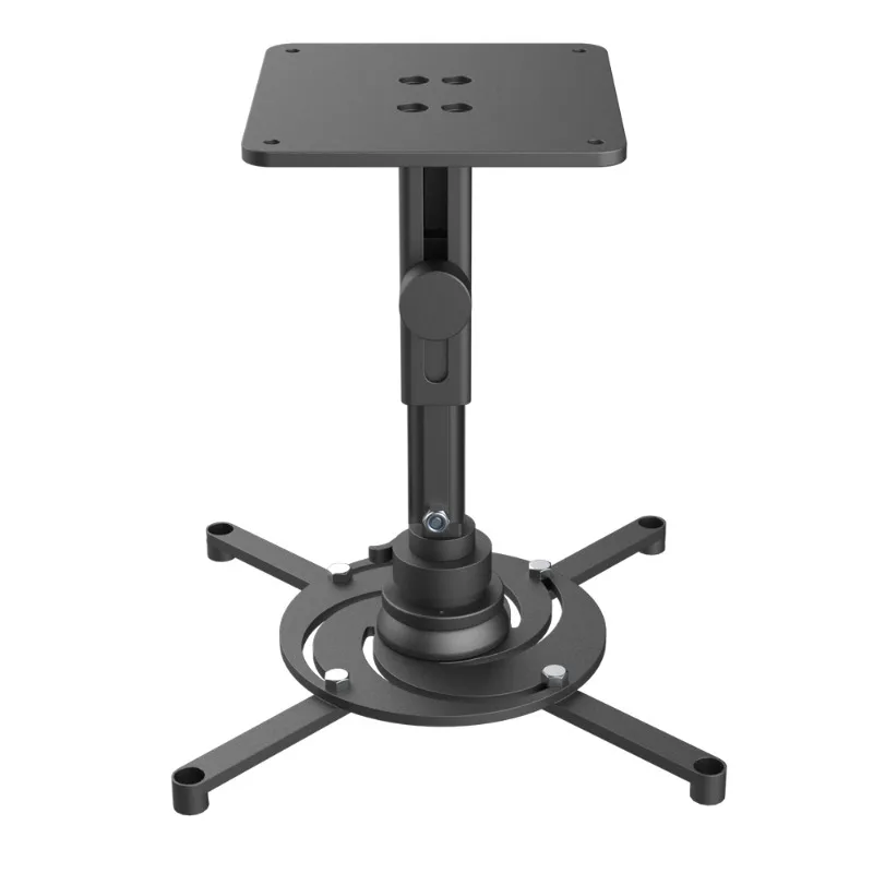 Perfect 360-degree Angle Adjustment Projector Mounted Ceiling and Wall Mounted Aluminum Universal Projector Stand