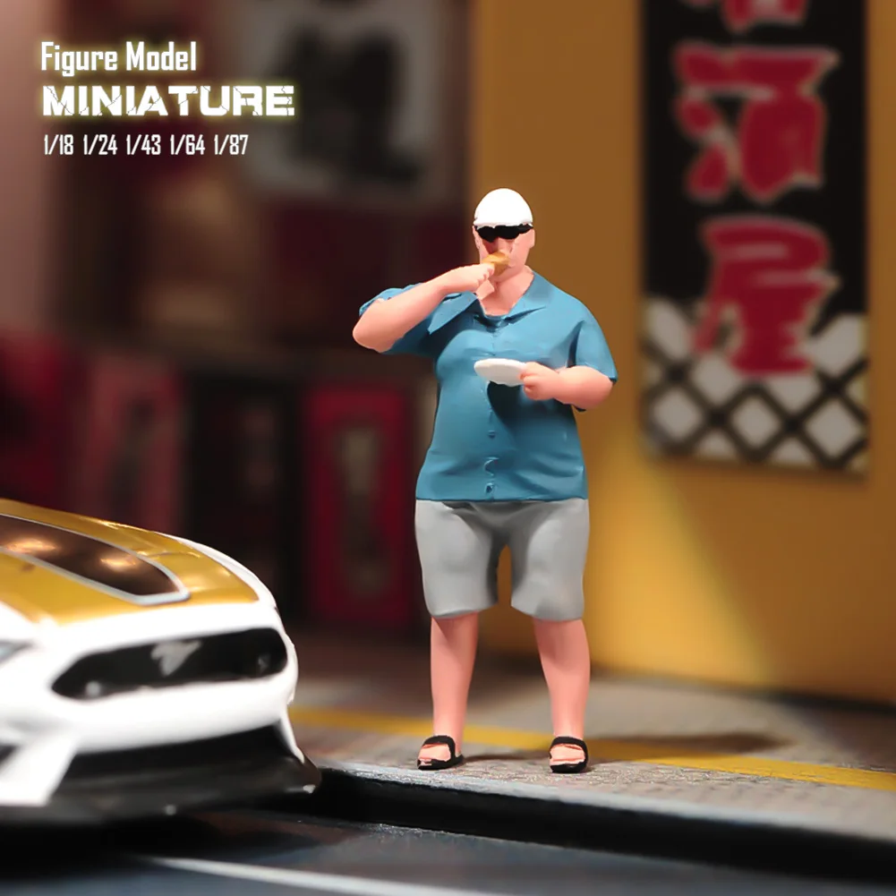 1/87 1/64 1/43 1/24 1/18 アニメキャラクターファットマンシーンフィギュアモデルミニチュア人形のおもちゃコレクション