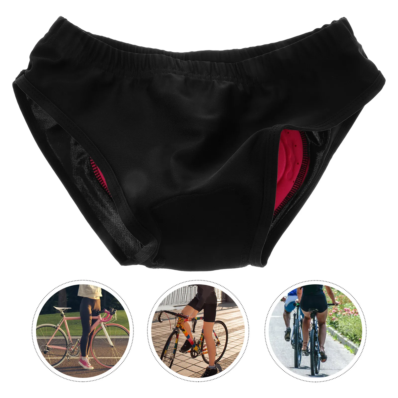 

Ergonomic Cycling Padded Women Biking Triangle Quick-Dry Sweat-Wicking Bike Underwear Female Padded Brief Durable Mountain Road