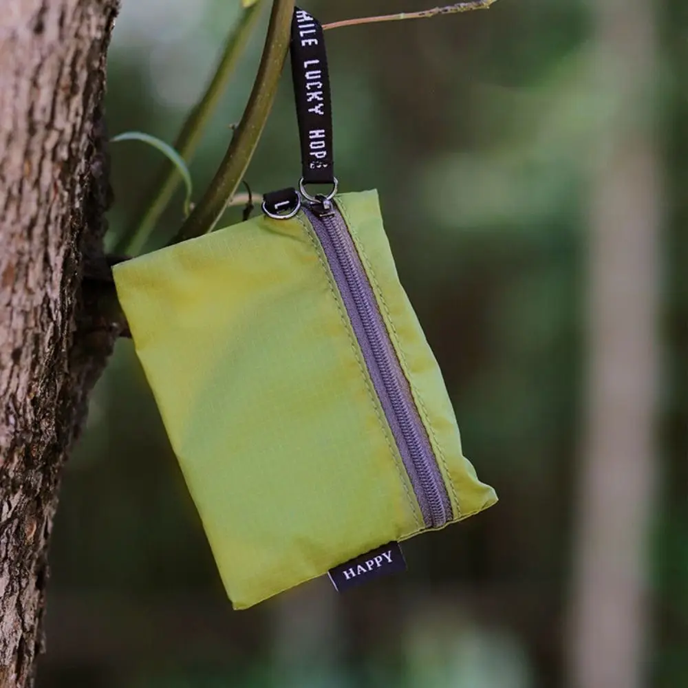 Zipper Outdoor Organizer Ultralight Waterproof Outdoor Storage Bag Multipurpose Portable Coin Purse For Camping Hiking