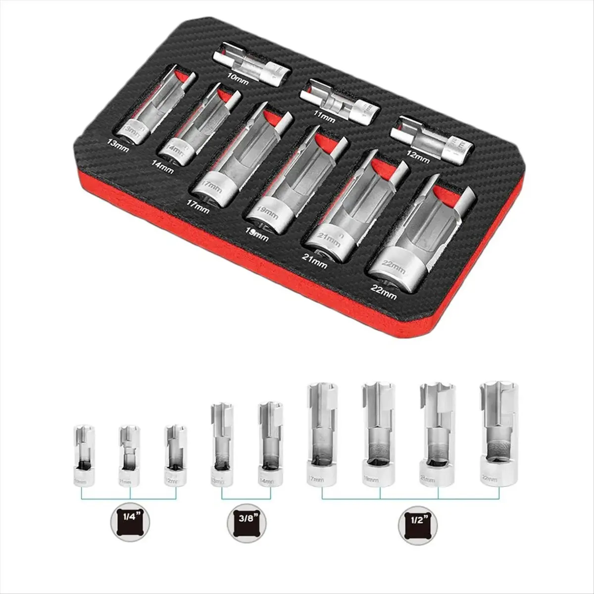 b23bbg-open-oil-pipe-disassembly-sleeve-slotted-oxygen-sensor-wrench-injection-hexagonal-repair-tool