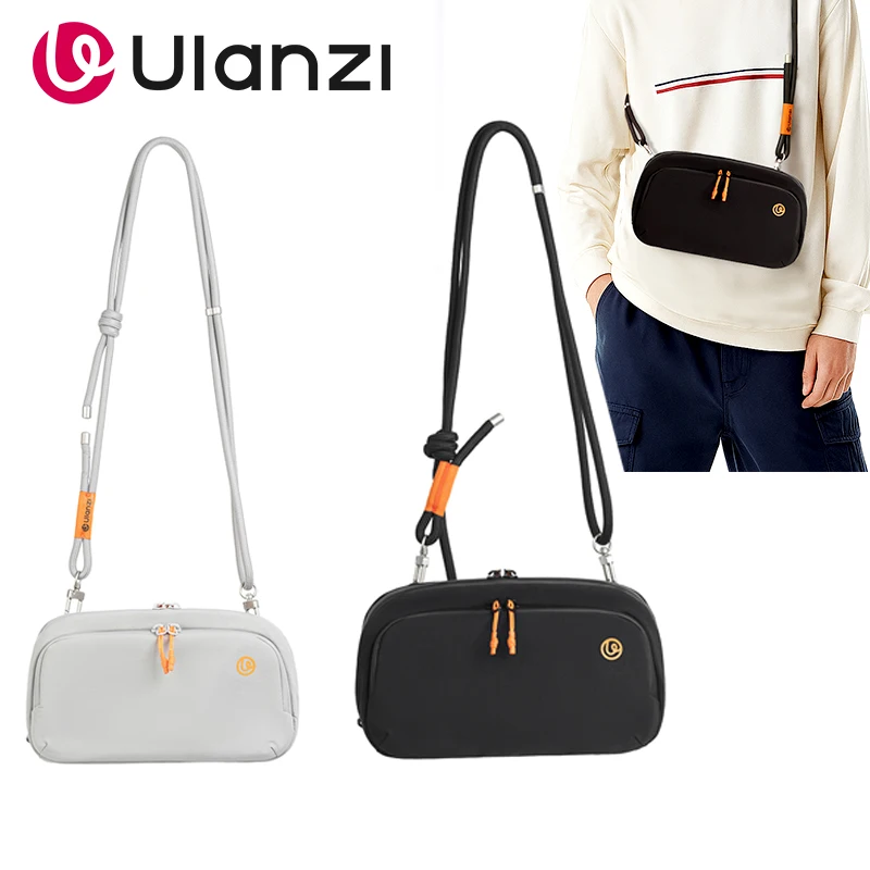 Ulanzi YY08 Schulter-Crossbody-Tasche für Männer und Frauen, große Kapazität, Outdoor-Sport, Freizeit, Fotografie, Zubehör, Umhängetaschen