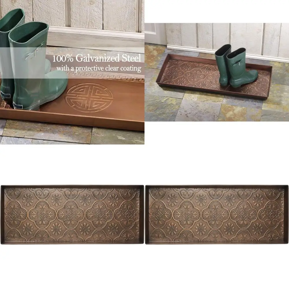 

Антикварная медная металлическая подставка для медальона 30 x 13 см