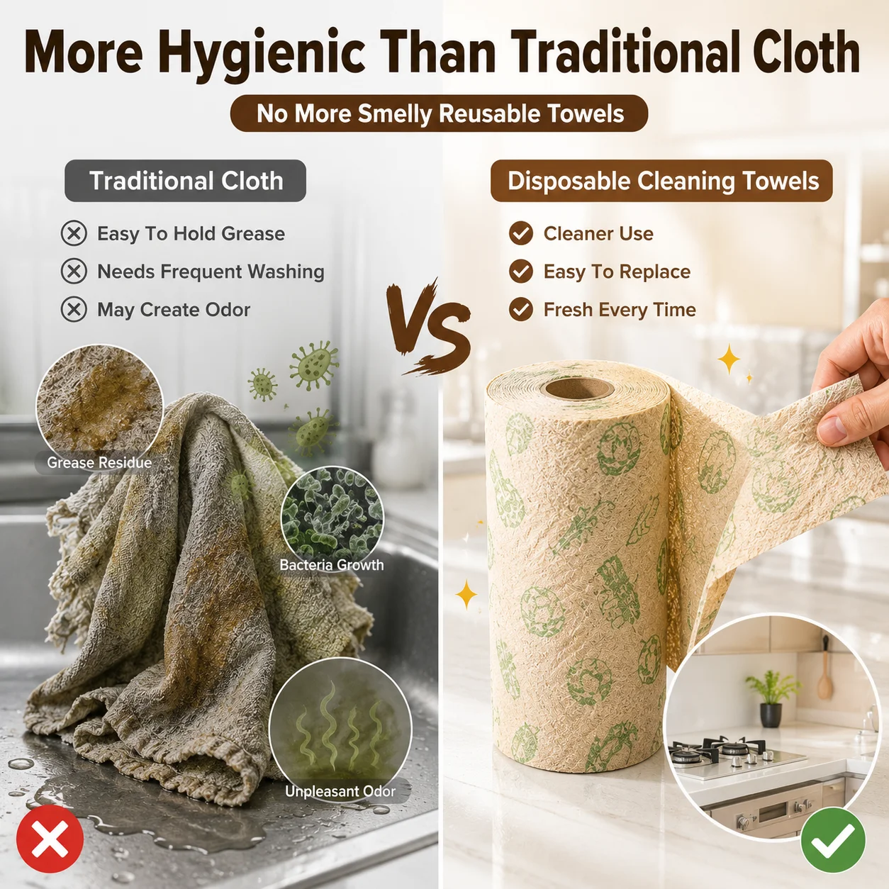 Disposable Kitchen Cleaning To - Table Cloth Disposable ulasan dan harga