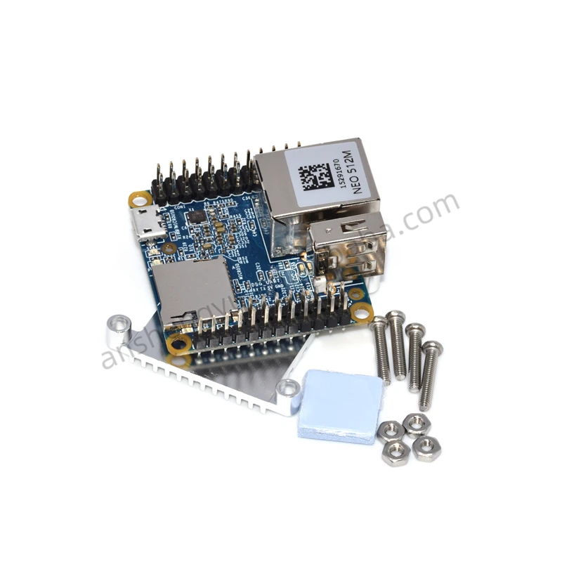 H3 Quad-core Cortex-A7 Development Board Module for Nanopi NEO V1.4 with 256MB 512M 16GB TF card