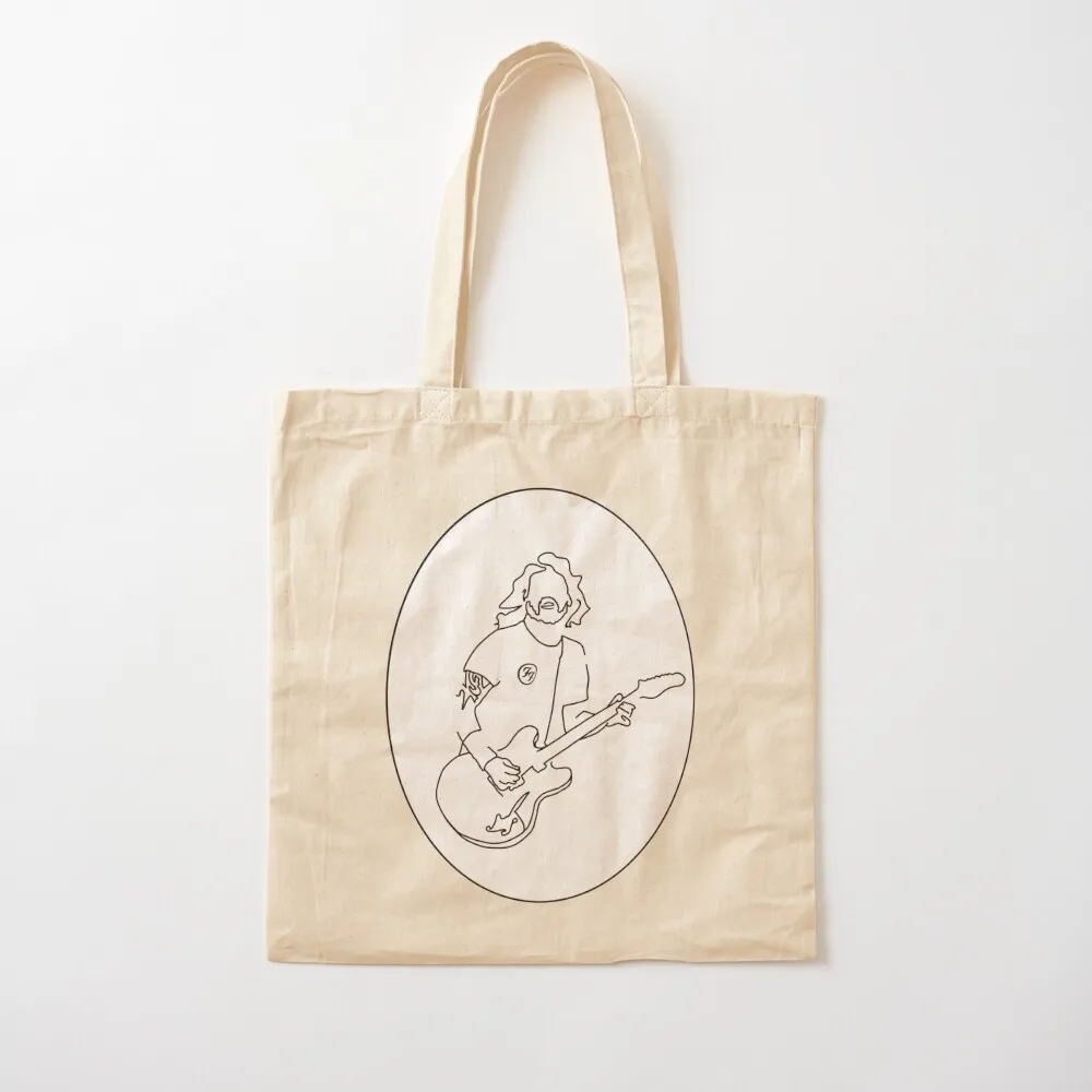 Dave Grohl Tote Bag tote bags men canvas shopping bag Eco bag cute pouch
