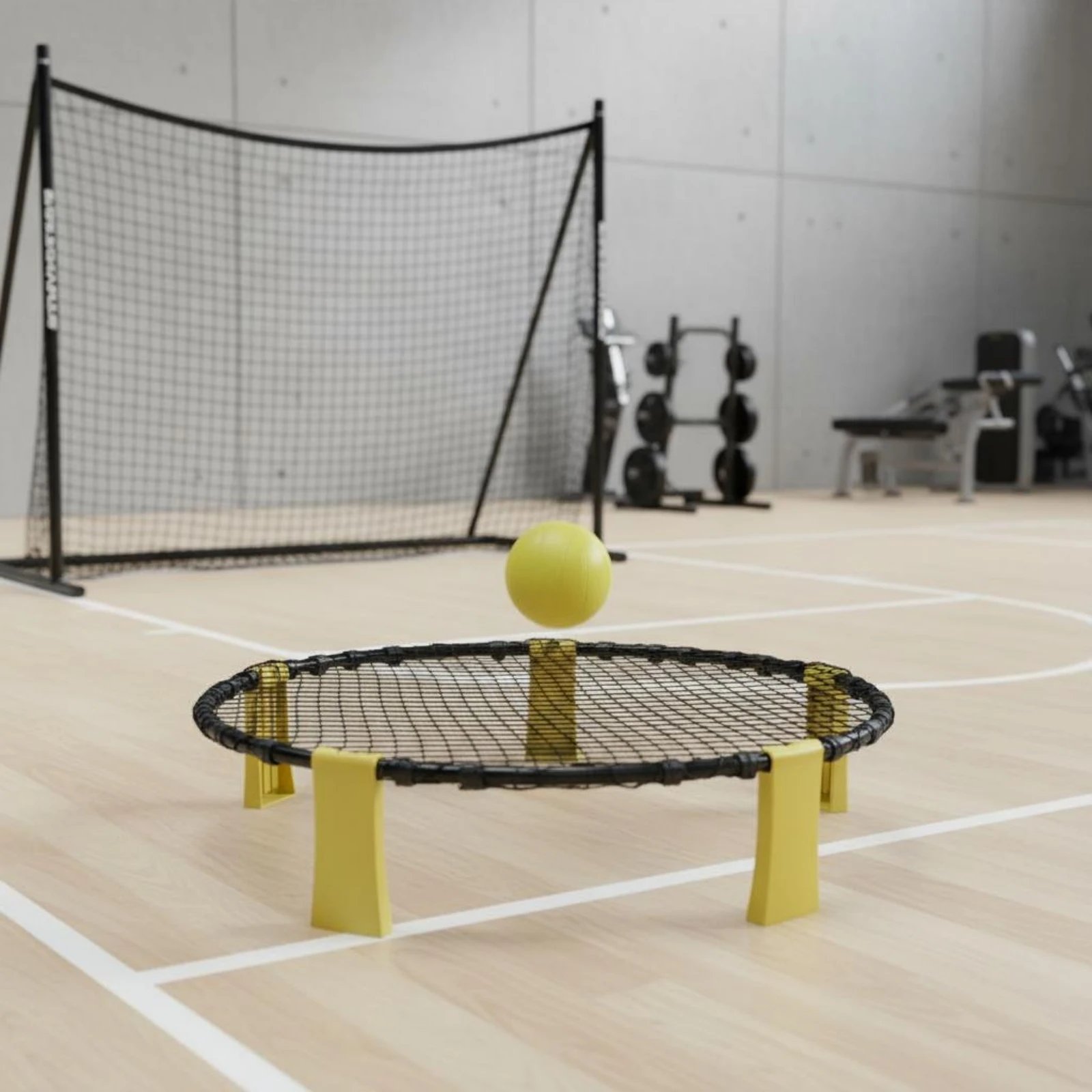 

Volleyball Rebound Net PVC Material Round Rebound Coach for Recreation