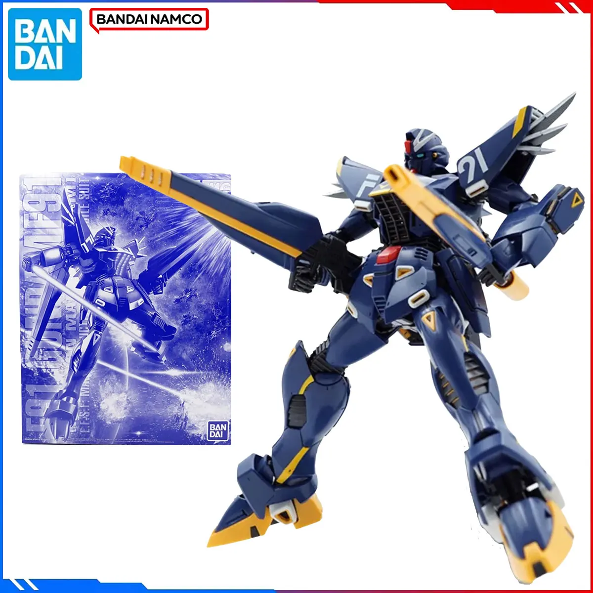 

Оригинальная фигурка Bandai GUNDAM, наборы моделей MG 1/100, аниме-фигурки F91 VER.2.0 HARRISON MADIN, экшн-модель, игрушки, подарок для детей