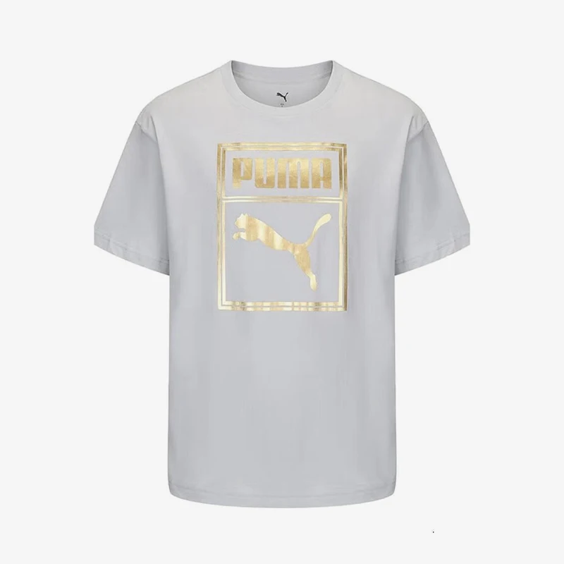 

PUMA Genuine 2025 Summer Unisex Loose Durable Sports T-shirt 689271-96