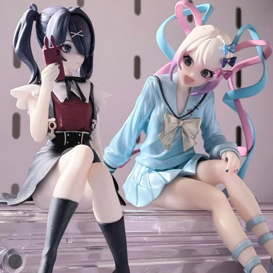 Anime Needy Girl Overdose Niedliche Regen-Actionfigur PVC-Modell Schönes Mädchen Desktop-Sammlerstück Geburtstagsgeschenk