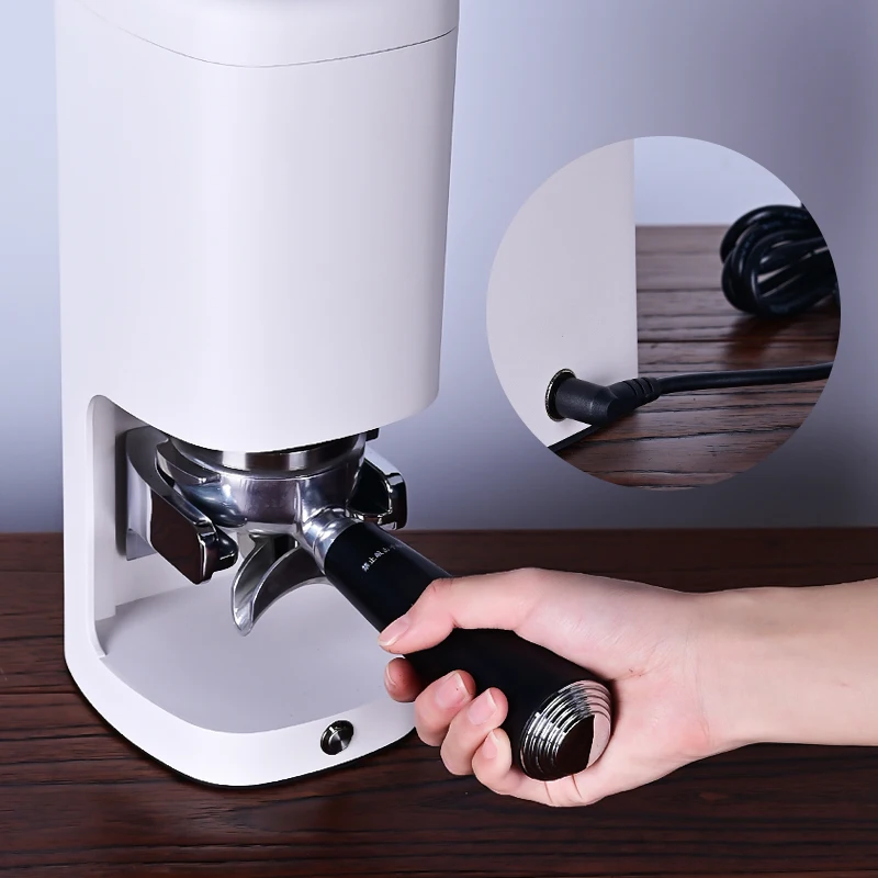 Adjustable Pressure 5kg to 30kg Electric Coffee Tamper Machine 58mm Tamper Base Automatic Coffee Powder Tampering Machine
