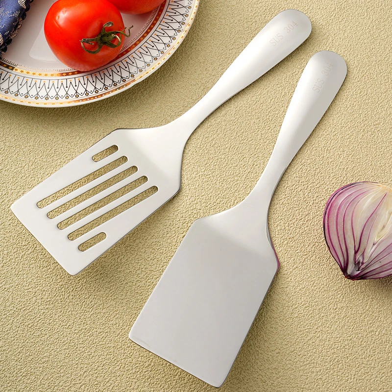 ملعقة صغيرة من الفولاذ المقاوم للصدأ، ملعقة شواء، ملعقة شواء، مجرفة قلي صغيرة من الفولاذ المقاوم للصدأ، مجرفة طبخ عقلية