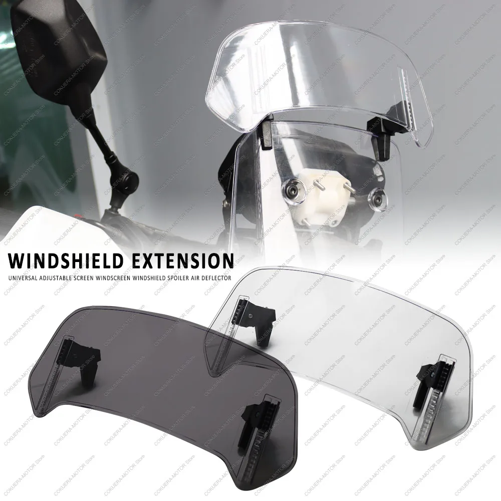 

Motorcycle Universal Modified Heightened Windshield Windshield Installed Moto Windshield Extension