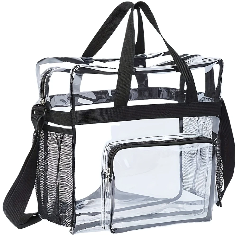 3-Pack Clear Makeup & Toiletry Bags – Small Travel Organizers for Cosmetics, Ideal for Women & Men, Portable and Lightweight