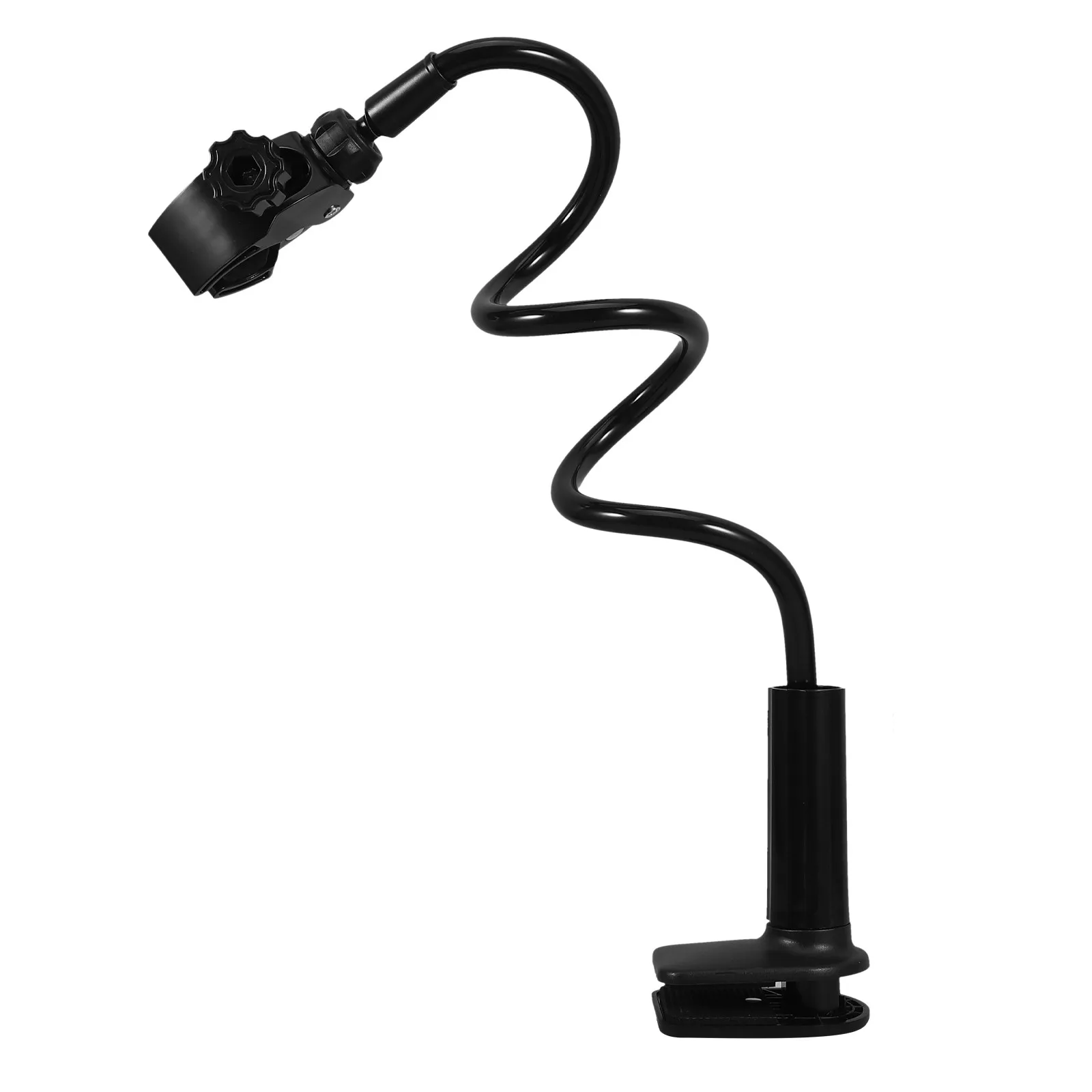 Universal Hair Dryer Holder Black Adjustable Blow Dryer Stand Clamp Mount Hands-Free Desktop Bracket Salon Bathroom Hair Tool