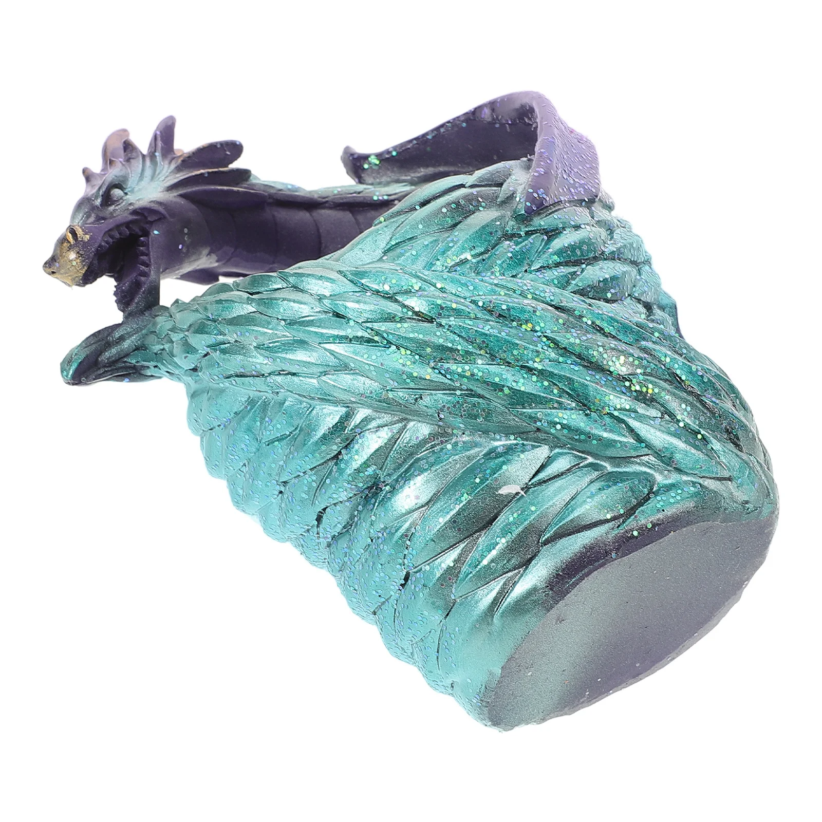 Small Resin Dragon Flower Pot Statue Planter for Home Office Desk Living Room Balcony Garden Succulent Cactus Container