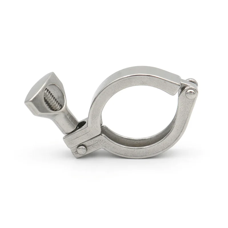 0.5"1.5"2"3"4"50.5mm25.4mm34mm64mm91mm119mm 304 Stainless Steel Sanitary Tri Clamp Clover For Ferrule Homebrew Pipe Fittings