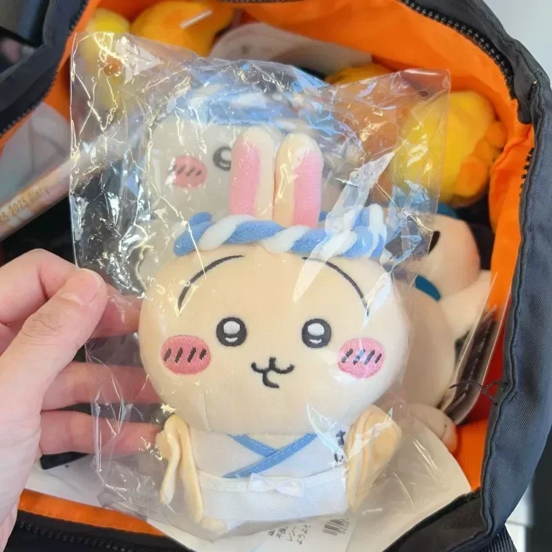 

Miniso Spot мультфильм Chiikawa суши шеф-повар серии Usagi Hachiware плюшевая кукла брелок аниме Kawaii сумка для девочек кулон подарок на день рождения