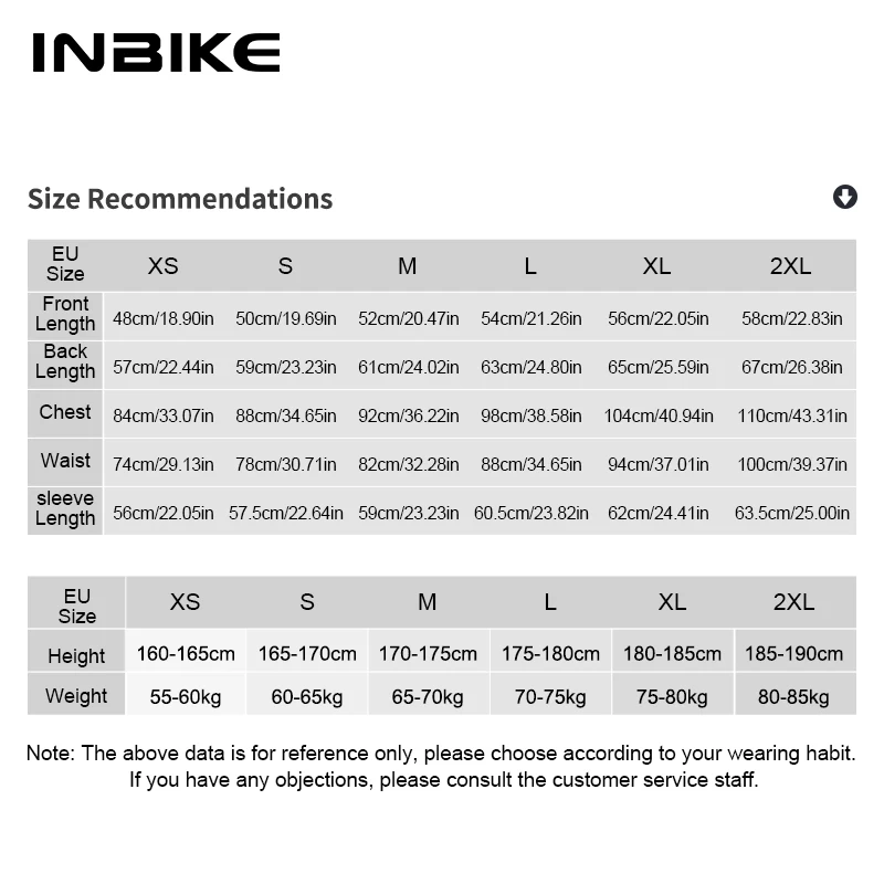 INBIKE New Fleece Cycling Clothing Men\'s Autumn and Winter Warm Long-sleeved Road Bicycle Jacket Outdoor Sports Shirt