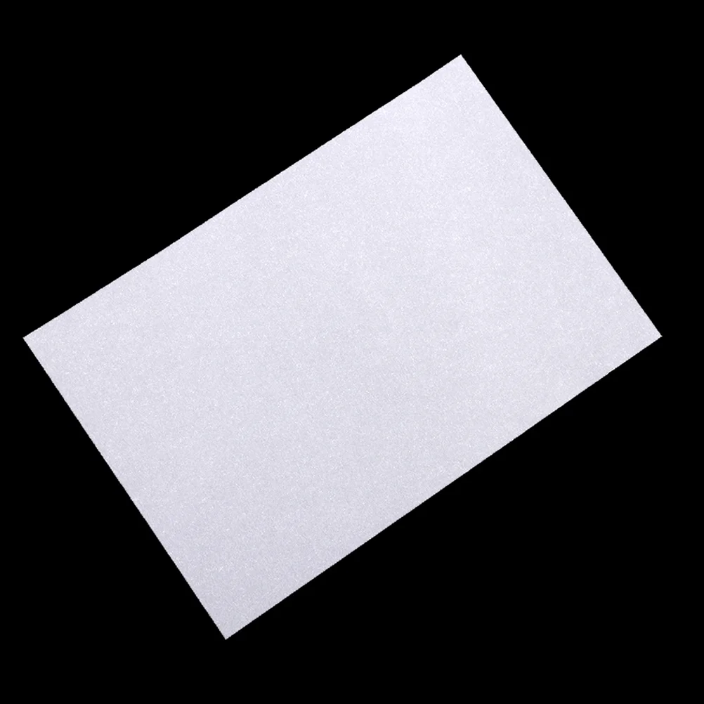 100 Pcs Caligrafia Papel Translúcido Transparente Copiar Manuscrito Criança Rastreando