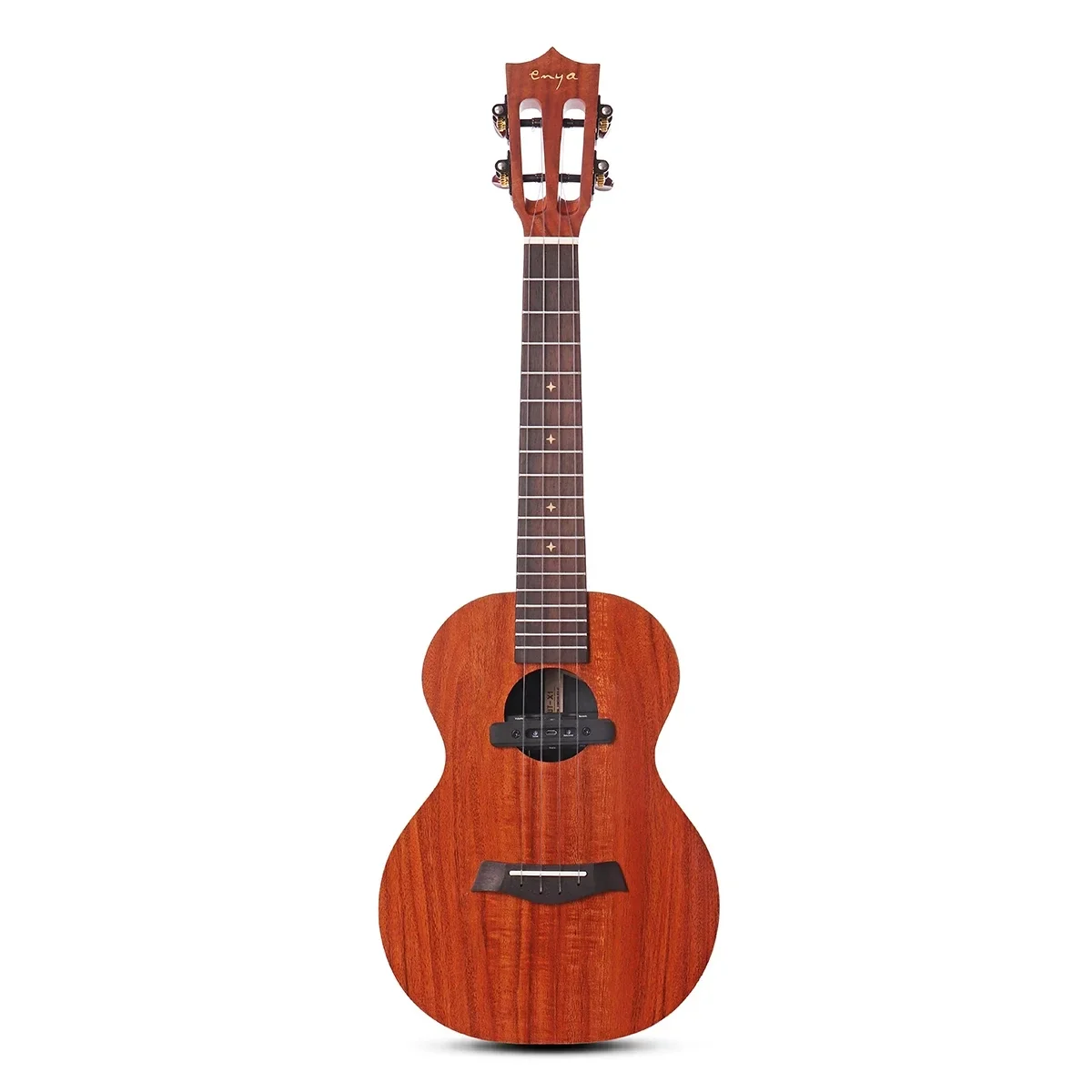 Enya EM-X1 36 Inch Acoustic version Guitar A Class Congo Mahogany Custom DOUBLE Exclusive Pickup Beginners Travel Folk Guitar