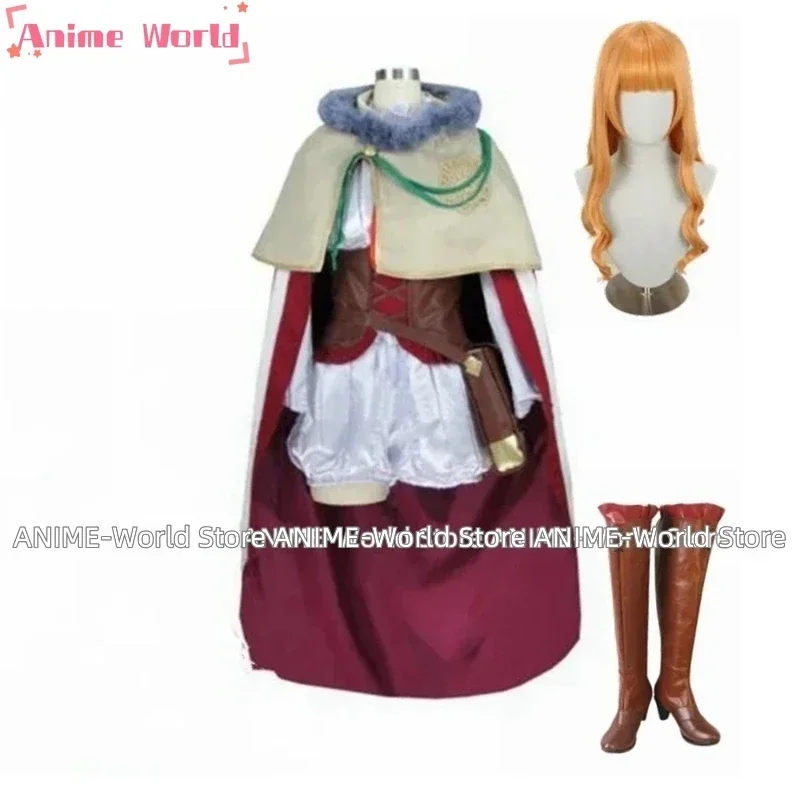 "Taglia personalizzata" Anime Mimosa Vermillion Costume Cosplay Halloween abbigliamento natalizio taglia personalizzata scarpe parrucca di qualsiasi dimensione