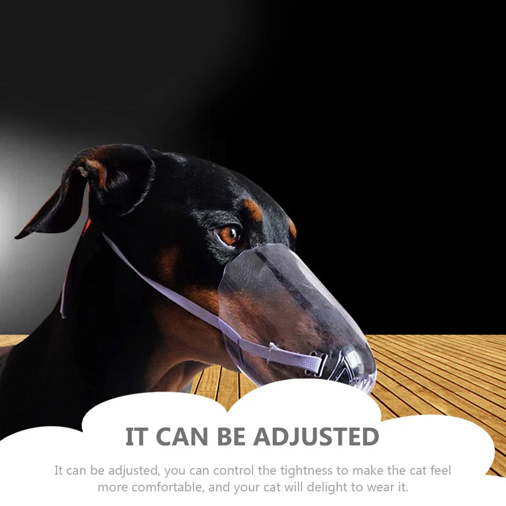 

Cat Muzzle Breathable Adjustable Anti-Bite Cover Basket Muzzle for Cats Walking Outdoor Barking Chewing Prevention