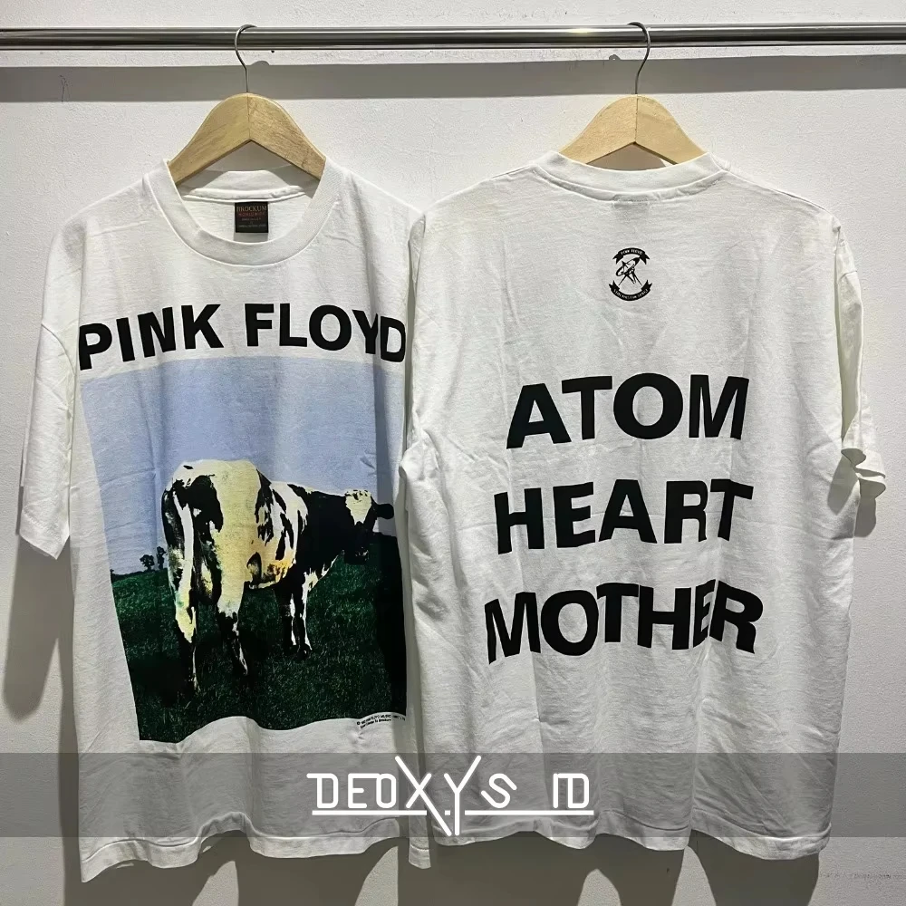 Pink Floyd T-shirt Vintage Heavy Metal Band T-shirt 2026 Summer New Men Women Fashion Casual Cotton Oversized T-Shirt Street Y2K