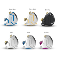 KZ ZS10 Pro Metal Headset 4BA+1DD Hybrid 10 drivers HIFI Bass Earbuds In Ear Monitor Headphones Sport Noise Cancelling Earphones