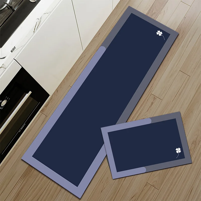 VIKAMA 1 PC Kitchen floor mat, no wash, erasable, absorbent, oil proof,anti slip foot mat, new diatomaceous earth soft floor mat