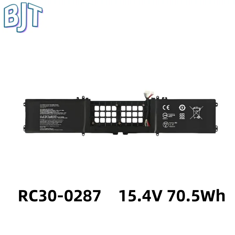 

15.4V 70.5Wh 4583mAh New RC30-0287 Laptop Battery for Razer Blade Pro 17 2019 2020 RZ09-0287 RZ09-0329 RZ09-0314 RZ09-0406