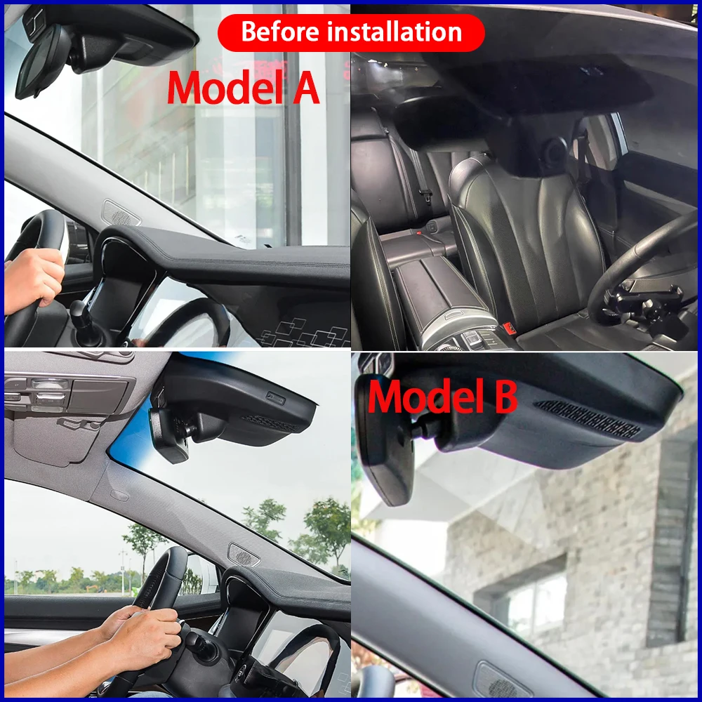 ZJCGO for Geely Borui GE GT 2018 2019 2020 2021 4K Car DVR Dash Cam Wifi Front Plug and Play Video Recorder Camera 24h Monitor