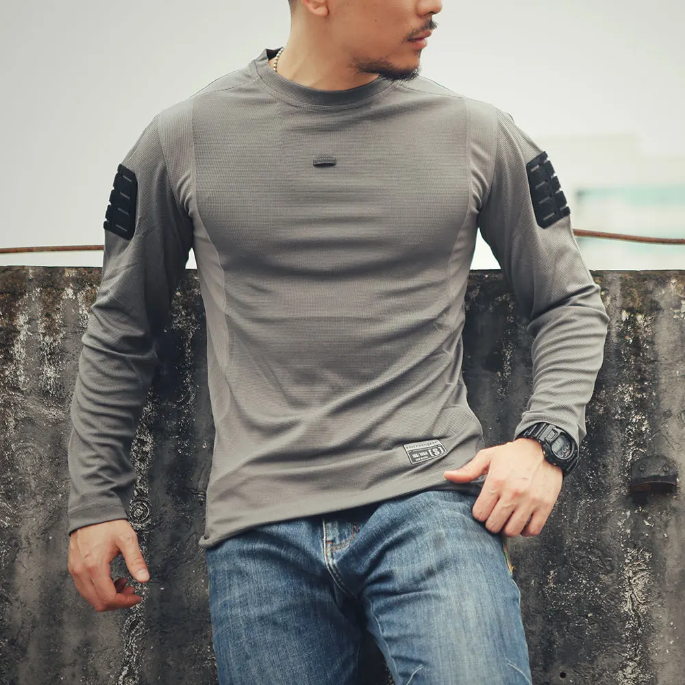 Camiseta táctica EMERSONGEAR UMP Frogmen azul para gym - imagen 4