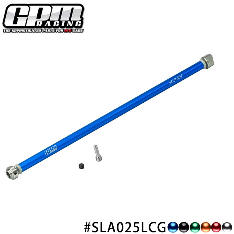 GPM Alloy Main Shaft & Steel Ends For TRAXXAS 1/10 Slash LOW-CG / Slash 4X4 / Ford Fiesta ST Rally / Jato 4X4