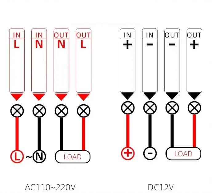 DC 12V Vertraging Schakelaar 10A Tijdschakelaar Module Multifunctionele Programmeerbare Digitale Tijdcyclus Dual Display Vertraging Relais