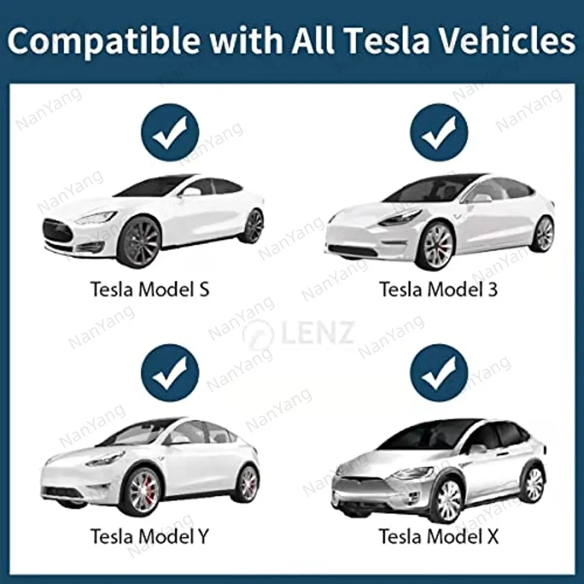 1 Pack Charger Lock Compatible with J1772 to Tesla Charging Adapter Model X/Y/3/S Durable and Heat-Resistant Material