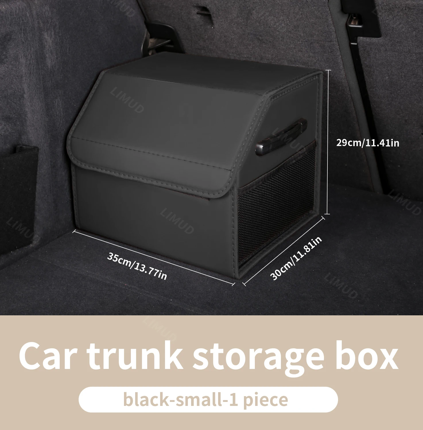 For Toyota Corolla Levin Frontlander Corolla Cross Car Trunk Organizer Box, Large Capacity, Storage Bag, Folding for Emergency